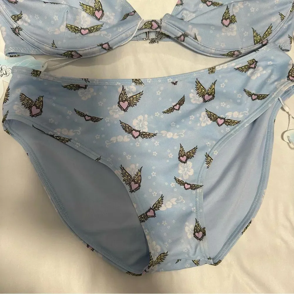 FRANKIES BIKINIS Estella Butterfly Bikini Top and Bottoms